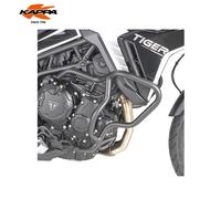KAPPA Paramotore Tubolare 25mm Nero Protezione Per Triumph Tiger 900 2024