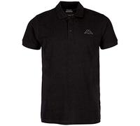 Kappa Peleot, Maglietta a Maniche Corte Polo, Nero - Black, L
