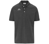 Kappa Peleot, Polo Uomo, Nero, XXL