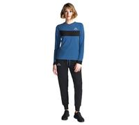 Kappa Pigiama Donna Cotone Lungo - Pigiama Donna Cotone Leggero Estivo Manica Lunga (IT, Testo, S, Regular, Regular, 26203 Jeans)
