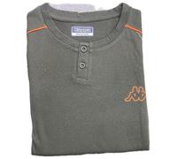 Kappa Pigiama Verde Militare 100% Cotone - Taglie M, L, XL, XXL da indicare per Email