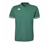 Kappa Barli Short Sleeve Polo Verde 3XL Uomo