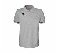 Kappa Barli Short Sleeve Polo Grigio 4XL Uomo