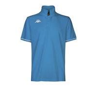 Kappa Polo da Uomo Barli, Blu/Bianco, XL, Blu/Bianco, XL