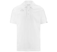 Kappa - Polo, Uomo, Bianco, Cotone, Sportivo, Logo Maltaxita MSS, Taglia: S