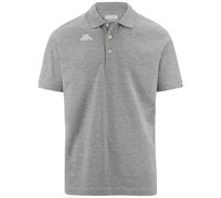 Kappa - Polo, Uomo, Grigio, Cotone, Sportivo. Logo Maltaxita MSS, Taglia: S