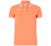 Kappa - Polo, Donna, Arancione, Cotone, Sportiva, Logo Maltax WSS Slim, Taglia: L