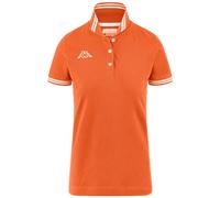 Kappa - Polo, Donna, Arancione, Cotone, Sportivo, Logo Maltax WSS Slim, Taglia: S