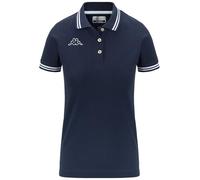 Kappa - Polo, Donna, Blu, Cotone, Tennis, Logo MALTAX WSS Slim, Taglia: XL