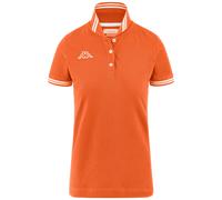Kappa - Polo, Donna, Arancione, Cotone, Sportivo, Logo Maltax WSS Slim, Taglia: S