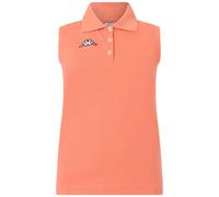 Kappa - Polo, Donna, Arancione, Cotone, Sportiva, Logo Tennis Wws Slim, Taglia: S