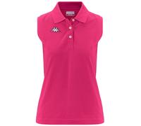 Kappa - Polo, Donna, Viola, Cotone, Sportivo, Logo Tennis Wws Slim, Taglia: S
