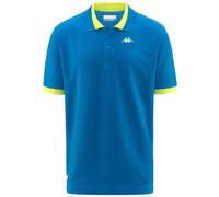 Kappa - POLO LOGO NEON BLUE SKY-NEON YELLOW - 341N22W-A18