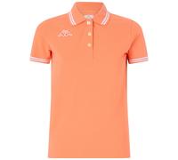 Kappa - Polo, Donna, Arancione, Cotone, Sportiva, Logo Maltax WSS Slim, Taglia: 2XL