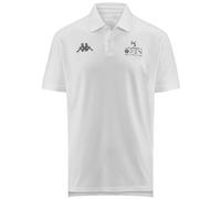 Kappa - Polo, Uomo, Bianco, Cotone, Golf, FIMES Open Italia, Taglia: M