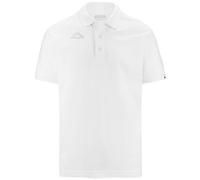Kappa - Polo, Uomo, Bianco, Cotone, Sportivo, Logo Maltaxita MSS, Taglia: S