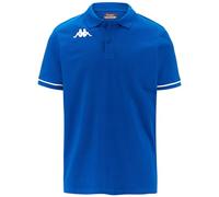 Kappa Barli Short Sleeve Polo Blu 3XL Uomo