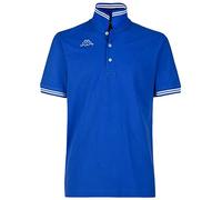Kappa LOGO MALTAX 5 MSS POLO UOMO PIQUET COTONE T-SHIRT MAGLIA REGULAR 302MX50 Taglia L Colore principale Blue Royal-White-Azure Lt Marine
