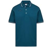 Kappa - Polo, Uomo, Blu, Cotone, Sportivo. Logo Maltax 5 MSS, Taglia: M
