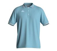 Kappa - Polo, Uomo, Blu, Cotone, Sportivo. Logo Maltax 5 MSS, Taglia: M