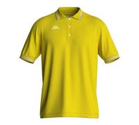 Kappa - Polo, Uomo, Giallo, Cotone, Sportivo. Logo Maltax 5 MSS, Taglia: L
