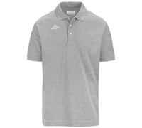 Kappa - Polo, Uomo, Grigio, Cotone, Sportstyle, Logo Life, Taglia: L