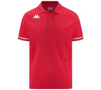 Kappa Barli Short Sleeve Polo Rosso 8 Years Bambini