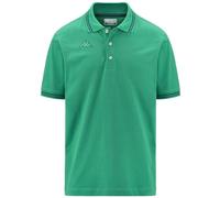 Kappa LOGO MALTAX 5 MSS POLO UOMO PIQUET COTONE T-SHIRT MAGLIA REGULAR 302MX50 Taglia L Colore principale Green - Green Dk Forest