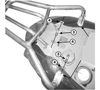 KR104 - Attacco Posteriore Bauletto Kappa MONOLOCK PIAGGIO Fly 50-100-125-150
