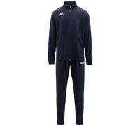 Kappa Salcito Tks, Tuta Bambini e Ragazzi, Blu Marino/Bianco, 8 Anni