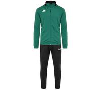 Kappa - Salcito TKS, Tuta da uomo, nero/verde, L
