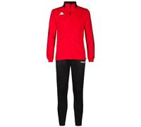 Kappa - Salcito TKS, Tuta da uomo, rosso/nero, 3XL