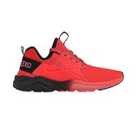 Kappa San Puerto, Scarpe da Ginnastica Basse Uomo, Rosso Nero, 42 EU