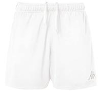 Kappa Sanremo - Pantaloni Corti, Unisex, per Bambini, Bianco, 10 Anni