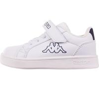 Kappa Stylecode: Kelford M Unisex Kids, Scarpe da Ginnastica Bambini, Bianco Blu Marino, 20 EU