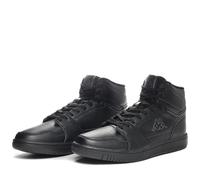 Kappa Sneakers Alte Basil MD Unisex Nere Poliuretaniche Taglia 40