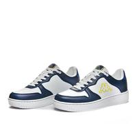 Kappa Sneakers Bassa Uomo Donna Grigio Poliestere Fitness Logo Maserta Taglia 41