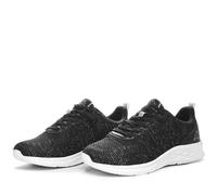 Kappa - Sneakers Bassa, Donna, Nero, Poliestere, Walking, Logo Rostiew, Taglia: 38