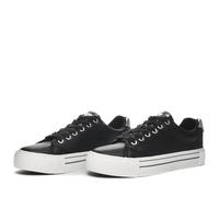 Kappa - Sneakers Bassa, Donna, Nero, Poliuretanica, Walking, Logo TUDY, Taglia: 37