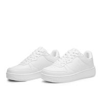 Kappa - Sneakers Bassa, Uomo Donna, Bianco, Poliestere, Fitness. Logo Maserta, Taglia: 42