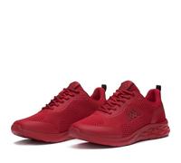 Kappa - Sneakers Bassa, Uomo Donna, Rosso, Plastica Espansa, Fitness. Logo Roockey, Taglia: 40