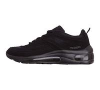 Kappa Squince Scarpe da Ginnastica Basse Unisex - Adulto, Nero (Black), 44 EU