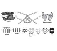 KAPPA SUPPORTO CASSE LATERALI REMOVE-X HONDA CB650 R '21-24