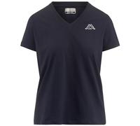Kappa t-shirt da donna in cotone blu da fitness | Kappa XL