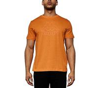 Kappa - T-Shirt, Uomo, Cotone, Sportivo, Modello: Logo Korpo Cremy