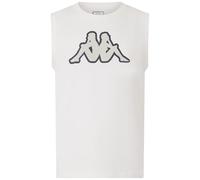 Kappa - T-Shirts & Top, Uomo, Bianco, Cotone, Sportivo. Logo Dwal, Taglia: L