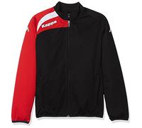 Kappa Talucci Jkt, Giacca Unisex-Bambini, Nero (Nero/Rosso), 8 Anni