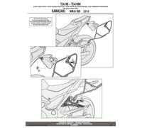KAPPA Telaietti Laterali Per Borse Morbide Per Kawasaki Ninja 300 2013-2018