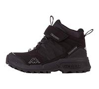 Kappa Thabo Tex K Unisex Kids Scarpe per jogging su strada Unisex - Bambini e ragazzi, Nero (Black), 31 EU