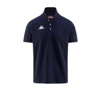 Kappa, ,Tops ,Uomo ,Blu ,M Polo Blu in Cotone/Polyester per Allenamento